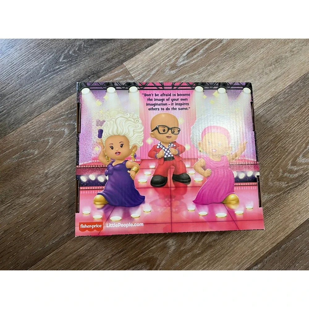Fisher-Price Little People Collector RuPaul Set Multicolor HBT93 3pk